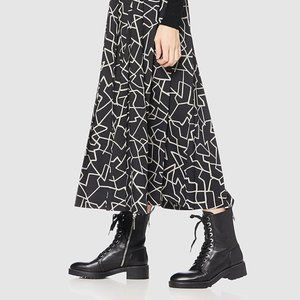 Lily Brown LWFS215110 Patterned Skirt